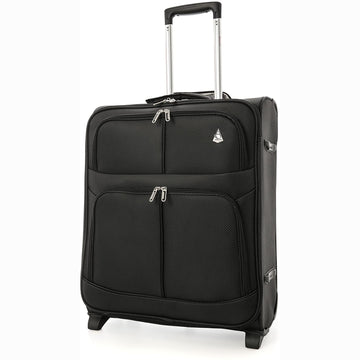 Aerolite Easyjet Ultimate Luggage Set, Large Cabin 56x45x25cm, Underseat Holdall 45x36x20cm, 29” Large Checked Suitcase, Luggage Scale and 2xTSA locks
